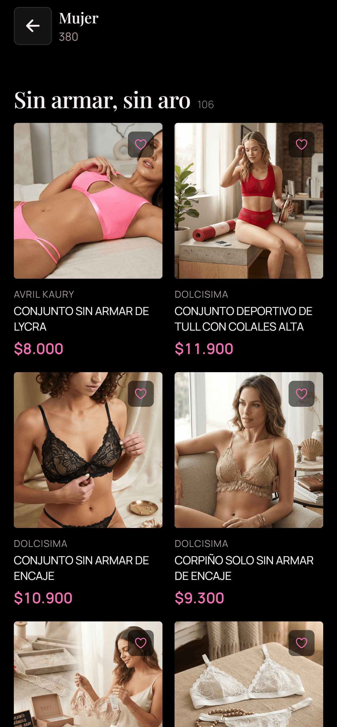 Catálogo de Tienda Nikole con el precio de cada producto